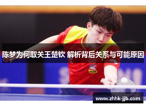 陈梦为何取关王楚钦 解析背后关系与可能原因
